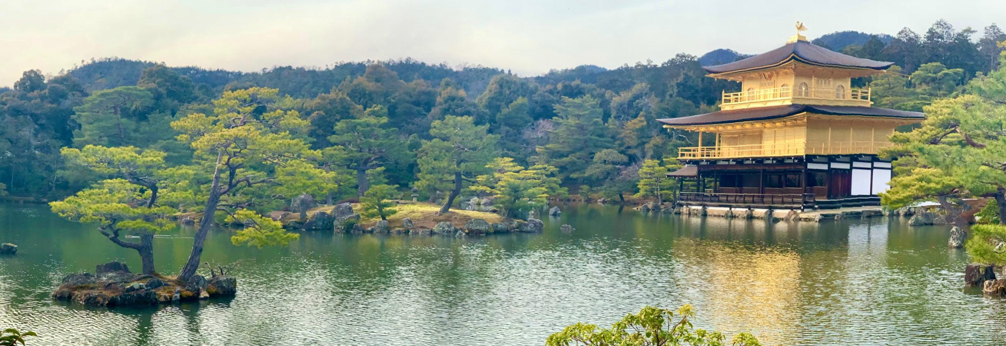 Golden Pavillion Buddhist Temple Kyoto 